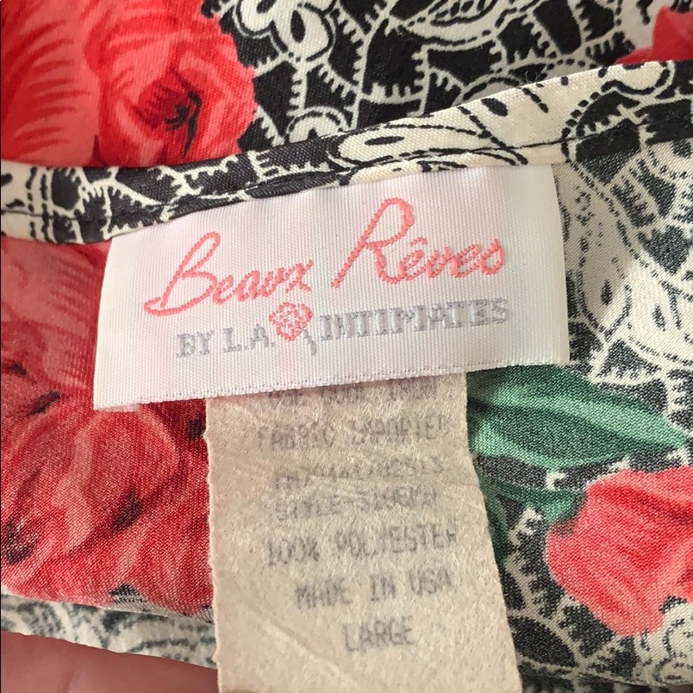 VINTAGE LINGERIE DRESS & ROBE - Picture 9 of 9